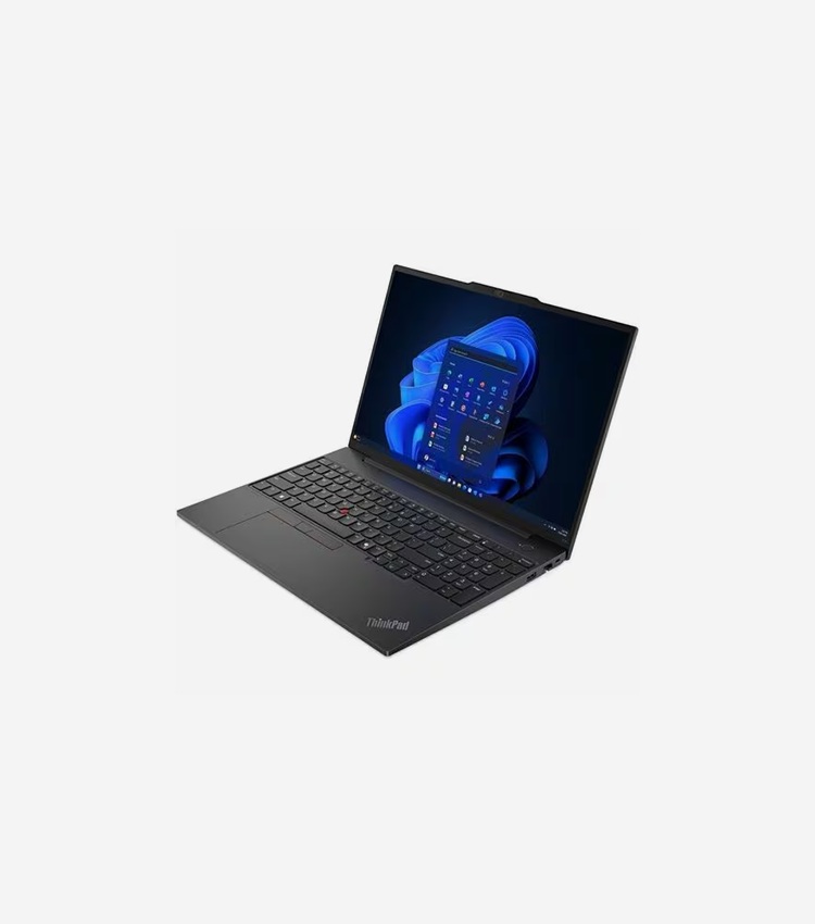 Lenovo ThinkPad E16 Gen 2 21M5000HCA 16" (406.40 mm) Notebook - WUXGA - AMD Ryzen 5 7535U - 8 GB - 256 GB SSD - French Keyboard - Black - AMD Chip - 1920 x 1200 - Windows 11 Pro - AMD Radeon 660M Graphics - In-plane Switching (IPS) Technology - Front Camera/Webcam - IEEE 802.11ax Wireless LAN Standard