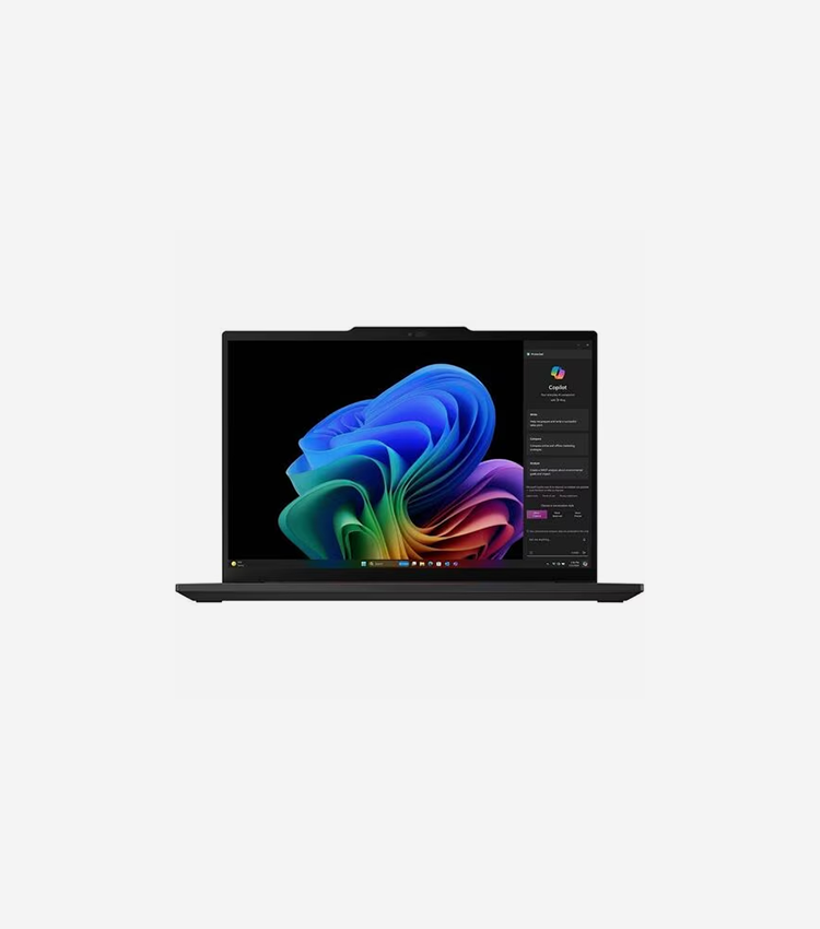 Lenovo ThinkPad T14s Gen 6 21N10000CA 14" (355.60 mm) Notebook - WUXGA - Qualcomm Snapdragon X Elite X1E-78-100 - 32 GB - 1 TB SSD - French Keyboard - Black - Qualcomm Snapdragon X Elite X1E-78-100 Chip - 1920 x 1200 - Windows 11 Pro - Qualcomm Adreno GPU - In-plane Switching (IPS) Technology - Front Camera/Webcam - IEEE 802.11be Wireless LAN Standard