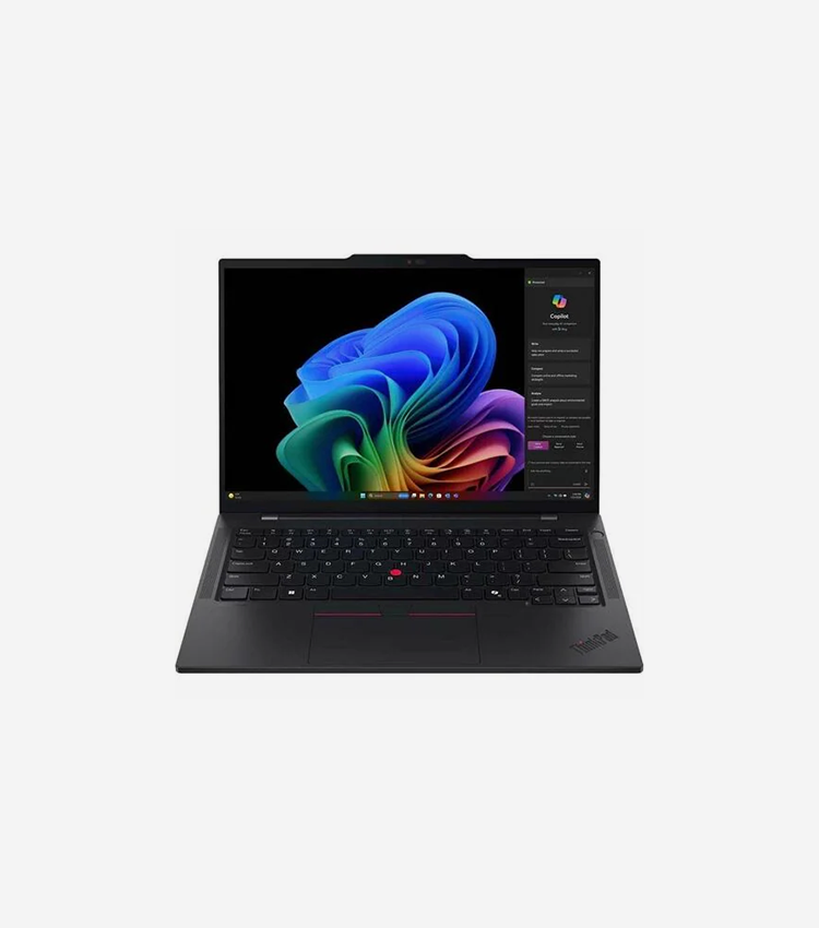 Lenovo ThinkPad T14s Gen 6 21N10000CA 14" (355.60 mm) Notebook - WUXGA - Qualcomm Snapdragon X Elite X1E-78-100 - 32 GB - 1 TB SSD - French Keyboard - Black - Qualcomm Snapdragon X Elite X1E-78-100 Chip - 1920 x 1200 - Windows 11 Pro - Qualcomm Adreno GPU - In-plane Switching (IPS) Technology - Front Camera/Webcam - IEEE 802.11be Wireless LAN Standard